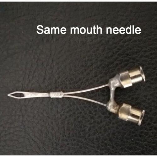 Customized Electrospinning Needles with the Same Nozzle and Parallel Needles