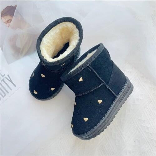 Fashion Children Casual Shoes Baby Boys Girls Snow Martin Boots Kids Running Shoes Brand Sport White Shoes Child Shelle Sneakers