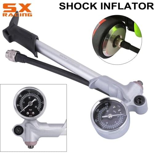 Motorcycle 300PSI Air Fork Supply Inflator Bicycle Pump To Inflate Fork Shock Absorbers For HONDA YAMAHA KTM EXC SX XC XCF XCFW