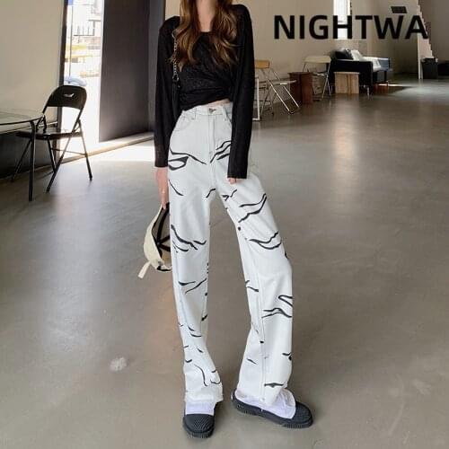 NIGHTWA Womens Boyfriend Jeans