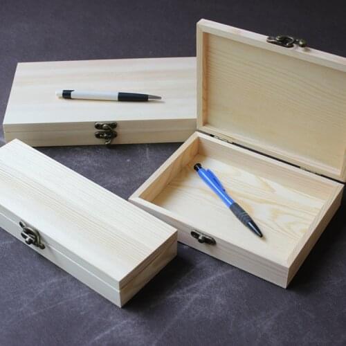 Office Organizer Stationery Wooden Box For Holding Certificate 3 size to Choose Can Be Customized