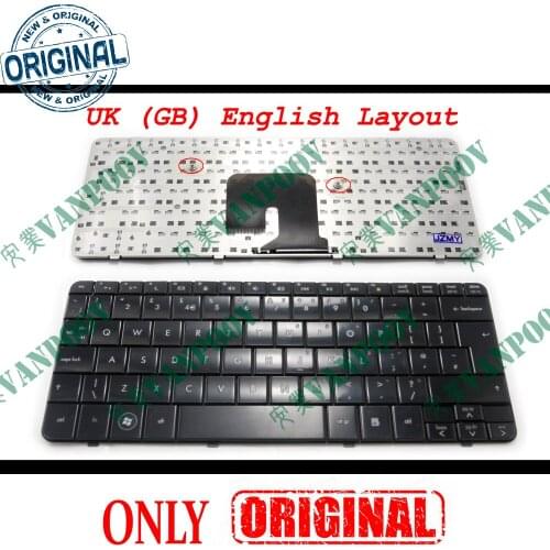 Genuine New Notebook Laptop keyboard for HP Pavilion dv2 dv2-1000 black UK English Version - 506782-031 505999-031 V100103AK1