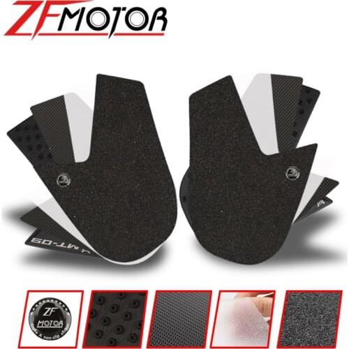 Fit MT09 MT 09 Anti slip Fuel Tank Pad Side Gas Knee Grip Traction Pads For Yamaha MT-09 2014 2015 2016 2017 2018