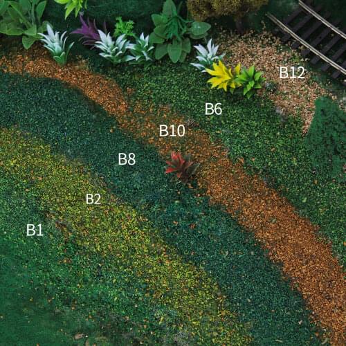 Terrain Powder Tree Powder Diy Diorama Scrub and Scatter Foliage Material Wooden Leaves Model Building Material Landscap