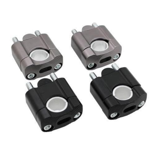 Off Road Motorcycle Handle Bar Clamps 35MM Raised Handlebar Risers For 22MM 7/8"-28MM 1-1/8 Fat Bar For Honda Kawasaki ATV Quad