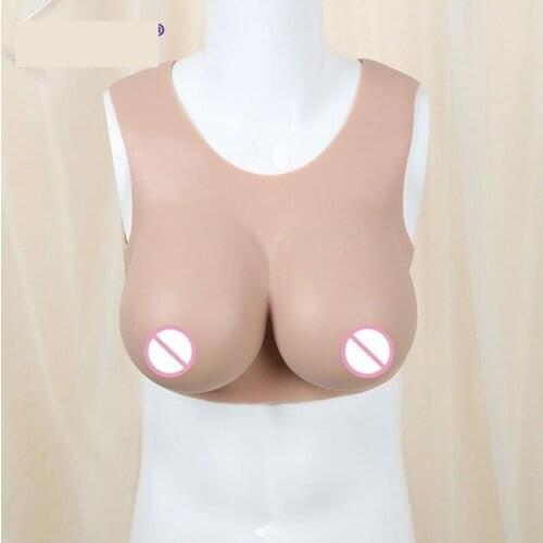Silicone Breast Form Realistic Boobs Crossdresser Transgender Drag-Queen Front Closure Bra Intimate Wear