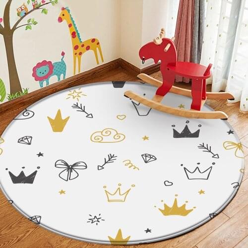 Nordic Style Modern Simple Flannel Model Room Carpet Floor Mat Bedroom Decor Rug Area Rug Crawling Mat Baby Room Living Non-slip