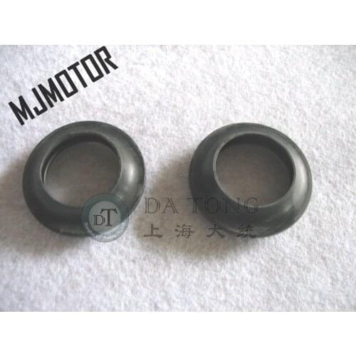 1pair/set) Front Fork Oil Seal Dust Cover 33-46 For Yamaha ZY125 GN250 QJ Motorcycle Chinese Scooter ATV Rubber Sealing Part