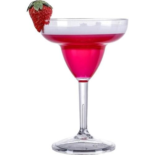 1PC Creative Acrylic Cocktail Glass Cool Plastic Wine Glass Bar Martini Glass Pc Margaret Champagne Glass Wine Cups