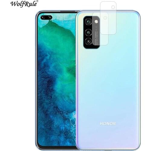 2Pcs For Huawei Honor View 30 Camera Protector Flexible Fiber Glass For Huawei Honor V30 Back Camera Len Protective Film