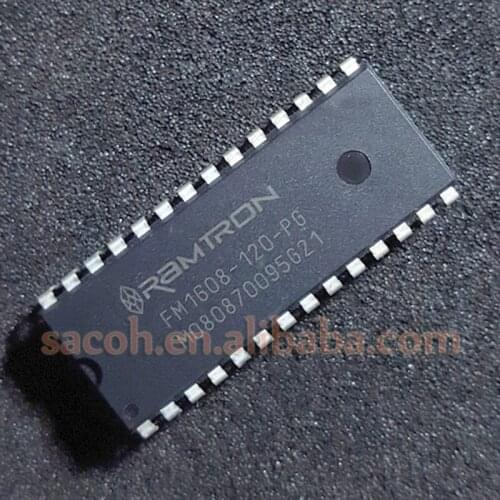 5PCS/lot New OriginaI FM1608-120-PG FM1608-120-P FM1608-120 FM1608 DIP-28 64Kb Bytewide FRAM Memory