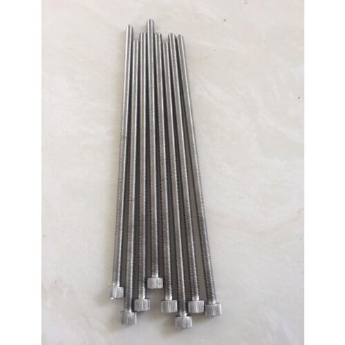 20PCS 304 Stainless Allen Bolt Socket Cap Screw Hex Head Allen Key DIN912 M10*300mm