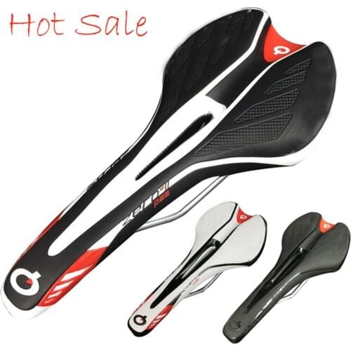 2019 Hot Sale Breathable Soft Bike Bicycle Saddle Leather Comfortable Road Mountain Bike Seat MTB Road Bike Saddle Bicycle Parts