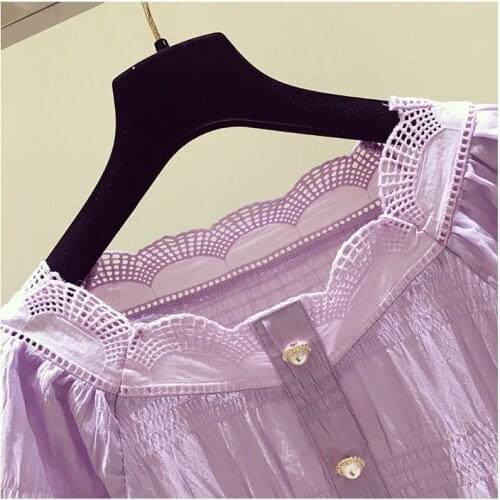 2021 Summer Girls T-Shirt Round Neck Short Sleeve Solid Color Hedging Blouses Outwear Children Clothing 4-12 Years Old