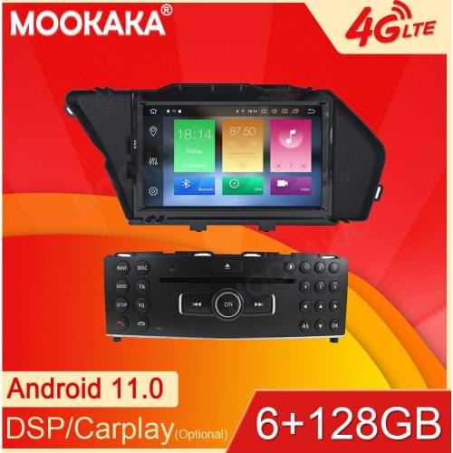Android11 For Mercedes Benz GLK X204 GLK300 GLK350 Car GPS Navigation Streaming Media Multimedia Player Head Unit Auto Radio