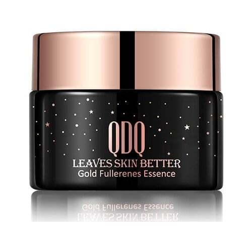 QDQ Gold Fullerene Essence Cream Anti-Aging face cream 50ml Moisturizing Fade Dry Lines Brighten Flesh Female