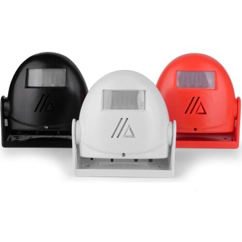 Wireless Door Bell Motion Sensor Door Chime Anti-theft Alarm Welcome Device Doorbell For Home Office Body Movement Sensor Alarm