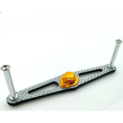 DIY carbon fishing reel crank,silver colored,free shipping