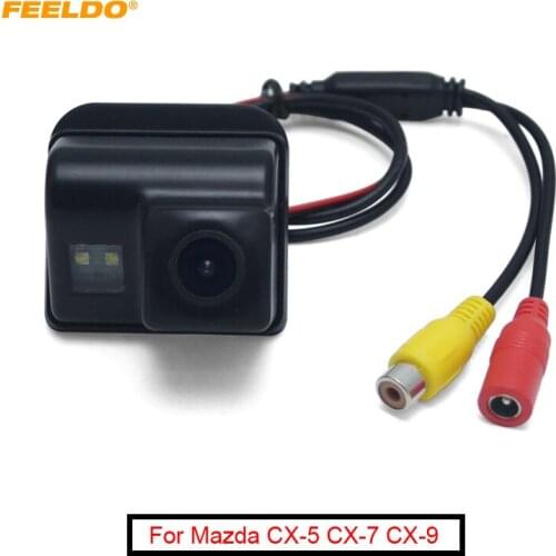 FEELDO 1Set Special Car Reversing Rear View Camera For Mazda CX-5 CX-7 CX-9 Mazda 3/6 Parking Camera #FD-4824