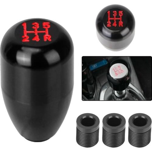 JDM MT Gear Stick Shifter 5 Speed Gear Shift Knob Aluminum Alloy For Manual Transmission Replacements Racing Car Accessories