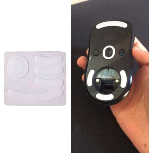 LX9B 1 Pack Esports Tiger Gaming ICE Version Mouse Skates Feet for logitech G Pro Wireless Mouse White Glides Curve Edge