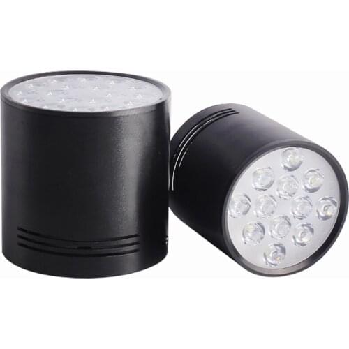 High-Power LED Downlight 36W 30W Dimmable 110V 220V Surface Mounted Ceiling Light 14W 24W Spot Lamp 18W For Indoor Lighting