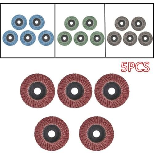 5pcs Flap Discs 2inch 50mm Sanding Discs Wheel 80 Grit Polishing Wheel Disc Grinding Wheel Blades For Angle Grinder