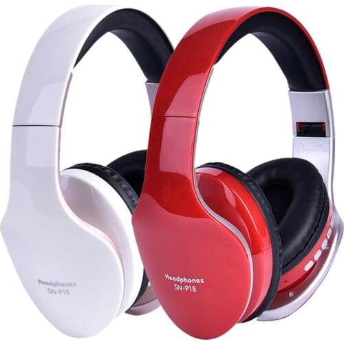 New Wireless Headphones Bluetooth Headset Foldable Stereo Headphone Gaming Earphones With Microphone For PC Mobile phone Mp3