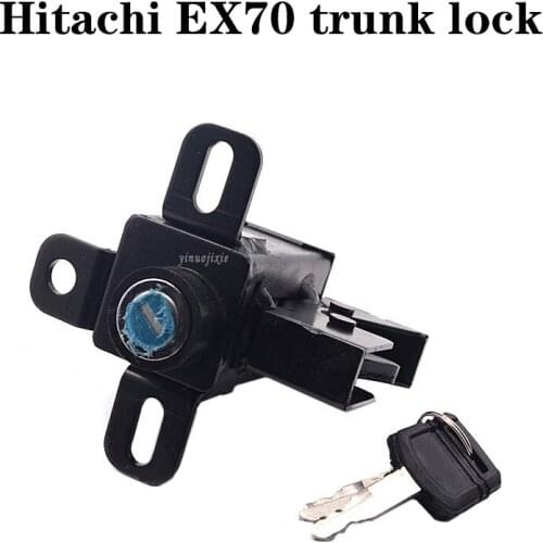 Construction machinery Excavator Trunk lock for Hitachi EX70 engine Tool lock Made in China