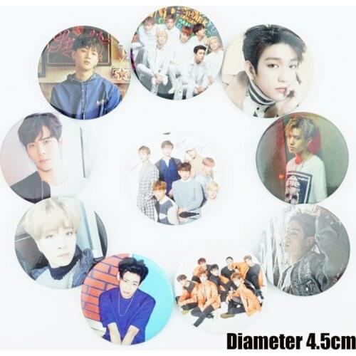 10Pcs/Set GOT7 Pins Badge Brooch Chest Ornament Of the Backpacks Clothing Accessoies Collection Cosplay Gifts