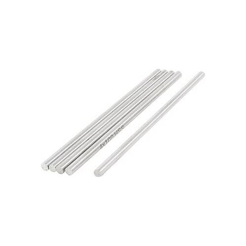 5 Pcs HSS High Speed Steel Round Turning Lathe Bars 4mm x 100mm