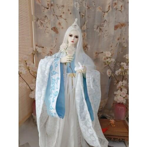 1/3 Scale BJD Clothes Accessories Ancient Costume Samurai Dress Chinese Hanfu for BJD/SD SD13 ID72 80cm Strong Uncle Doll C0662