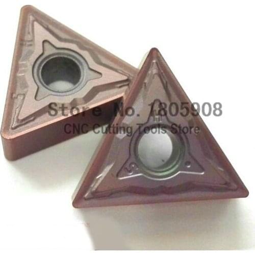 Free shopping 10Pcs TNMG160408 HS Lathe Cutting Insert Carbide Turning Tool Insert For steel and stainless steel