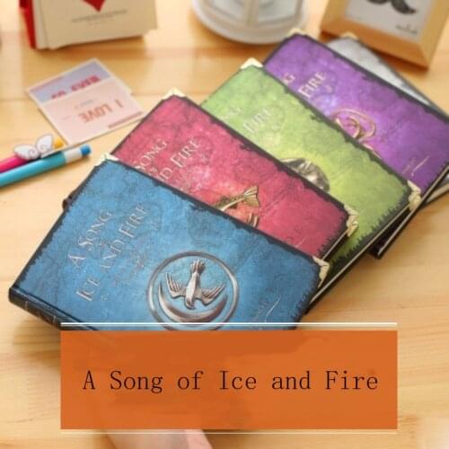 Ice and Fire Song Nine Family Notepad Right Game Retro Notebook European Hardcover Diary