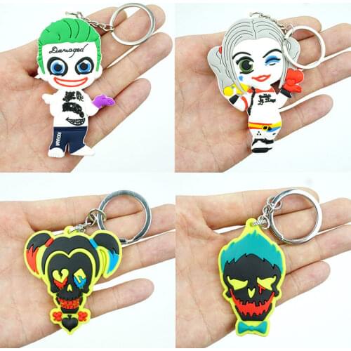 Cartoon Love Clown Key Ring Key Chain Key Holder Kids Gift Accessories Trinkets Cosplay Itabag Keychain