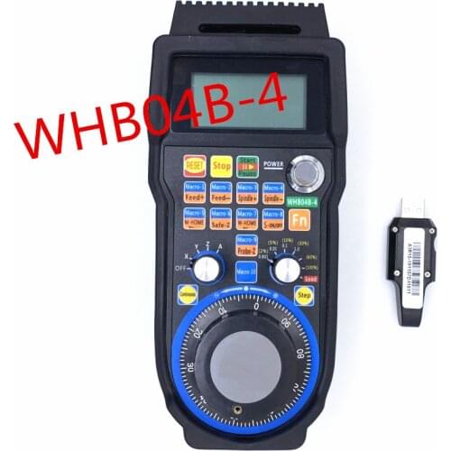 CNC Handwheel Wireless Mach3 MPG Pendant Handwheel For Milling Machine 4 6 Axis MPG WHB04B-4 WHB04B-6 NEACARVE