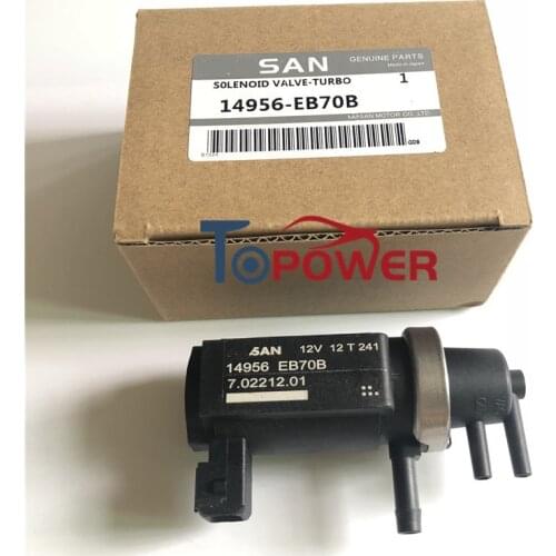 14956-EB70B 14956-EB70A OEM Vacuum Turbo Pressure Solenoid Valve For Nissann Navara Frontier Pathfinder 14956-EB30A 14956-EB300