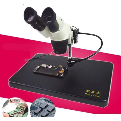 HD Electronic Industrial Microscope Binocular Microscope Portable Stereo Microscope For Mobile Phone Motherboard Repair 20X-40X