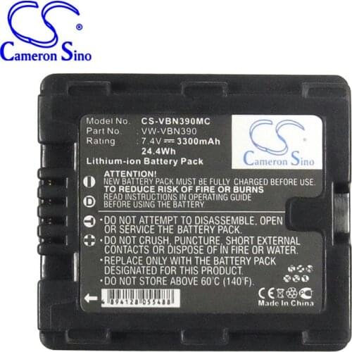 CameronSino for PANASONIC HC-X900 HC-X900M HC-X920 HDC-HS900 HDC-SD800 HDC-SD900 HDC-TM900 VW-VBN390 battery