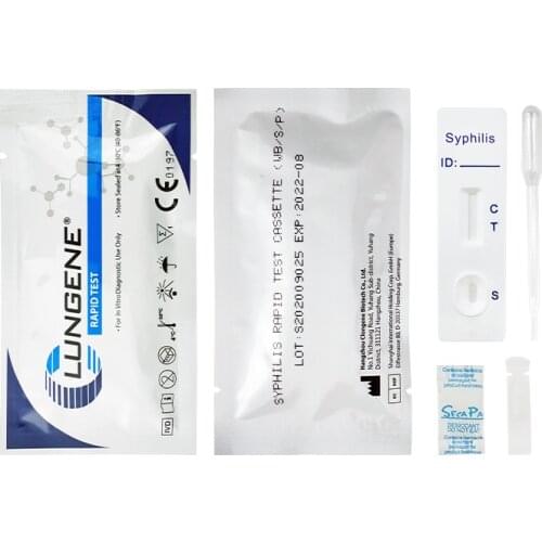 Syphilis Rapid Test Cassette venereal disease Test Strip Blood Test Sexually Transmitted Disease Detection