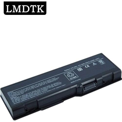 LMDTK New 9cells laptop battery FOR DELL Inspiron 6000 9200 9300 9400 E1505n E1705 G5266 U4873 GG574 310-6321 free shipping