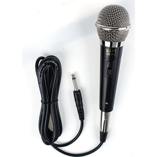Karaoke Microphone MIC Handheld Dynamic Wired Dynamic Microphone Clear Voice for Karaoke Vocal Music Performanc