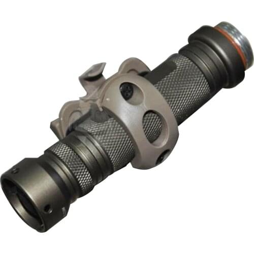 New Tactical Flashlight Mount Clip Fit FAST & MICH Helmet Rails Single Clamp for LED Flashlight Torch Clip Clamp Free Shipping