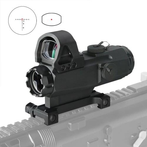 PPT HAMR Scope 4x24mm Rifle Scope Magnifier Riflescope Night Hunting Scopes Sniper Rifle Scope Air Gun Optic Scope HK1-0403