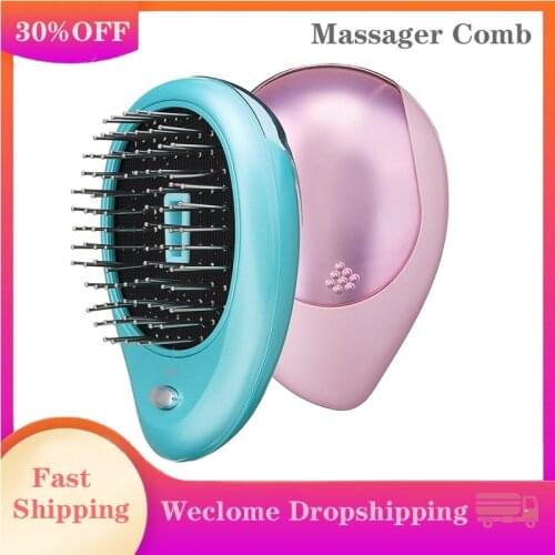 Hair Comb Brush Hair Straightening Comb Massage Straight Hair Styling Hair Negative Ion Comb Anti-static straight Hair Comb
