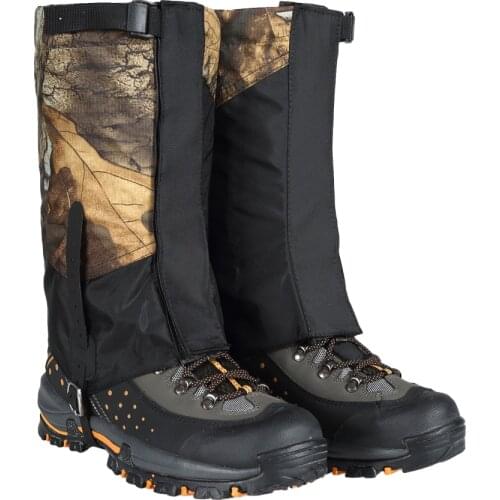 2x Waterproof Outdoor Hiking Walking Climbing Hunting Snow Legging Gaiters