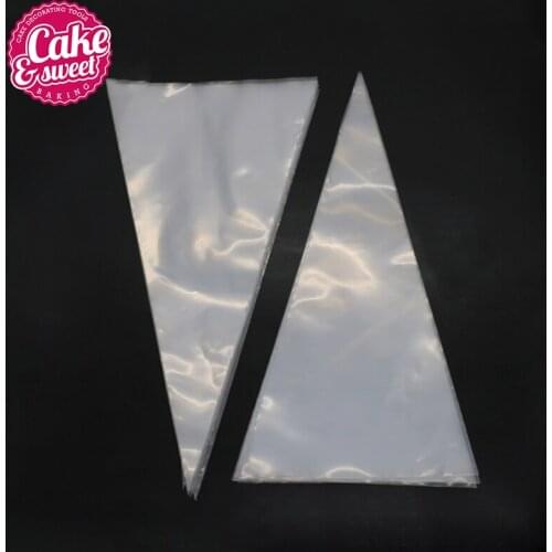 20Pcs/100Pcs Cake Decorating Tools Disposable Plastic Icing Bags 12-Inch Cream Pastry Icing Bag Baking Cooking Cake Tools