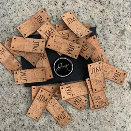 Personalize Labels for Handmade Products，Leather labels for knitted and crocheted items，leather tags for crochet