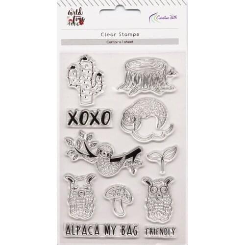 CRZCrafter Clear Stamps Seal Transparent Silicone Tools DIY Crafts Reusable For Scrapbooking Cardmaking Journal Decorations