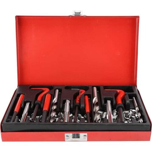 88pcs Thread Fix Kit Screw Joint Wire M6 M8 M10 Changing Tool Insert Industrial Equipment Thread Repair Tool Kit
